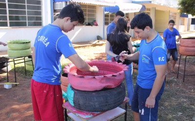Projeto de horta orgânica em Escola Estadual recebe incentivos da Prefeitura