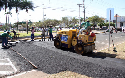 Prefeitura inicia construção de faixas elevadas na área central de Três Lagoas 