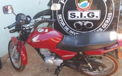 Anúncio na Caçula FM ajuda polícia a localizar moto furtada