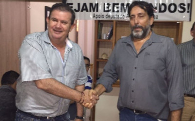 Deputado Eduardo Rocha participa de eleição da nova diretoria do PMDB 