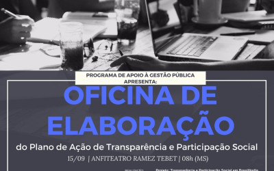 Oficina propõe melhorar a comunicação entre o Poder Público e população