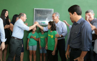 Coronel David participa de entrega de obras em Paranaíba e Aparecida do Taboado