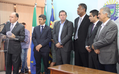 Com governador, Eduardo Rocha participa de lançamento da Semana da Pessoa Idosa