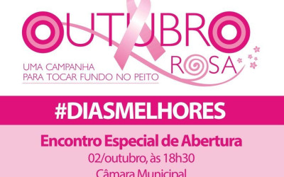 Saúde promove abertura especial do Outubro Rosa na Câmara Municipal