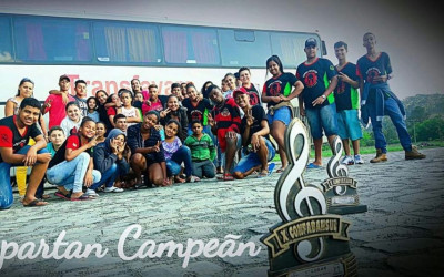Banda Spartan da Escola Parque São Carlos conquista primeiro lugar em competição nacional
