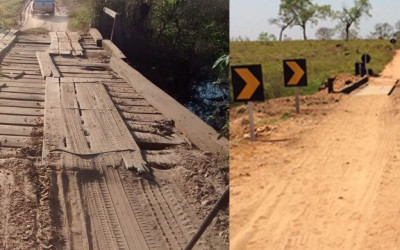 Prefeitura investe 250 mil e entrega pontes restauradas na zona rural 