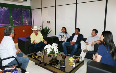 Vereadores e prefeito discutem melhorias para o trânsito com presidente do Detran/MS