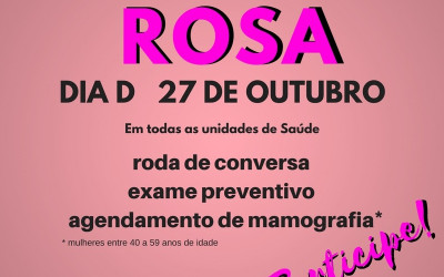 Brasilândia realiza mutirão de exames no dia D do Outubro Rosa
