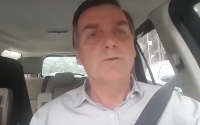 Em vídeo, Bolsonaro diz que teve nome usado por golpista em Campo Grande