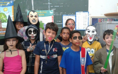 Escola Municipal Gentil Rodrigues Montalvão desenvolve Projeto Halloween com alunos e professores