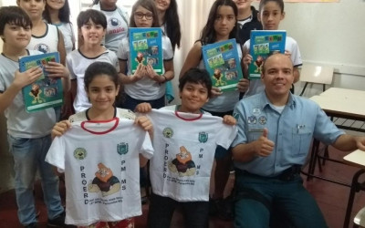 Proerd encerra suas atividades na escola “Caminho”