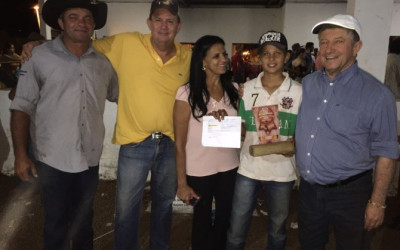 Eduardo Rocha participa das comemorações dos 54 anos da cidade de Jateí