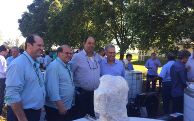 Produtores rurais de Brasilândia ganham resfriador de leite