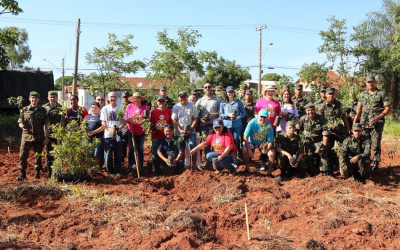 Com a doação, Prefeitura atingirá a marca de oito árvores plantadas por dia