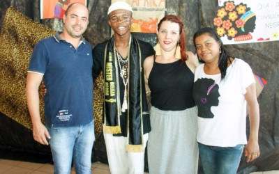 Aluno haitiano vence Concurso de Beleza Negra do IFMS