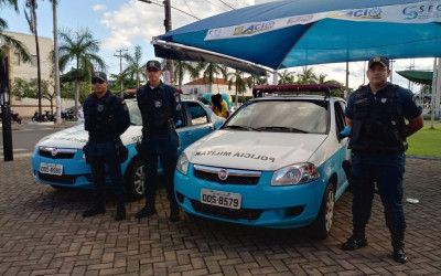 PM intensifica a segurança no centro durante horário especial de fim de ano