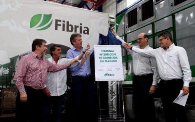 Governo entrega Licença de Operação e Fibria inaugura Terminal Intermodal