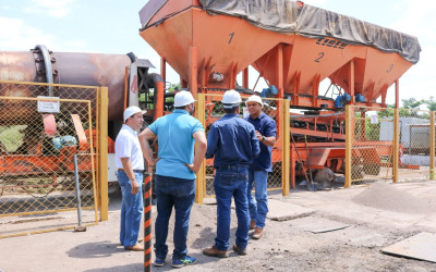 Vereadores visitam empresa CGR que deve ser beneficiada com área do município