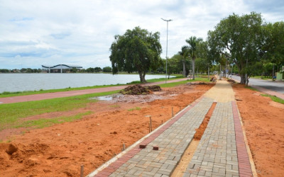 Calçamento da Lagoa Maior garante ocupação à reeducandos do semiaberto