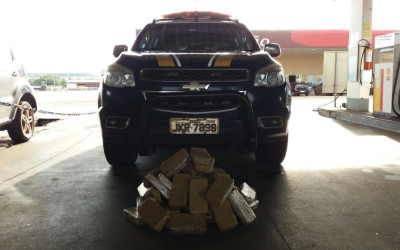 Polícia Rodoviária Federal apreende 61 Kg de cocaína em veiculo envolvido em acidente