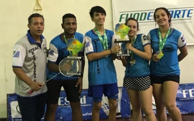Equipe de Badminton treina pesado em busca de classificações para 3º Campeonato Brasileiro e mundial na Índia