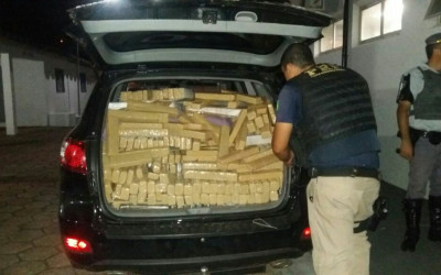 Ação da Polícia Rodoviária Federal e Polícia Rodoviária Estadual intercepta carregamento de 759 Kg de maconha