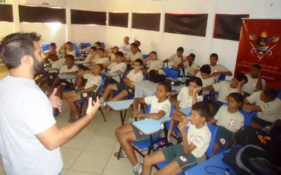 Bombeiros do Amanhã de Três Lagoas participam de projeto ambiental