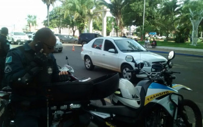PM de Paranaíba realiza operação ‘Trânsito Mais Seguro’ em parceria com o Departamento Municipal de Trânsito