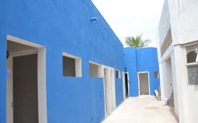 Obras da Unidade de Saúde do Bairro Santa Luzia estão em ritmo acelerado