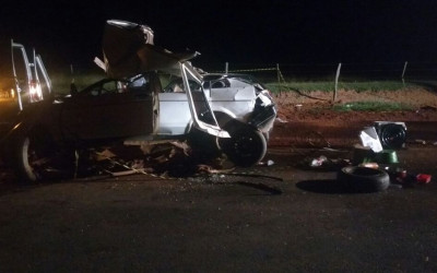 Acidente na MS-306 deixa cinco mortos em Aparecida do Taboado