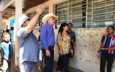 Prefeito anuncia reforma na Escola Municipal Maria de Lourdes Lopes