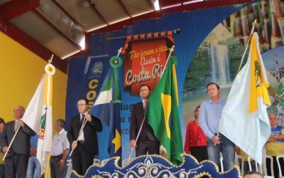 Deputado Eduardo Rocha participa de comemorações no aniversário de Costa Rica