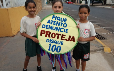 Corpo de Bombeiros participa da Semana de Enfrentamento a Violência Sexual Contra Crianças e Adolescentes