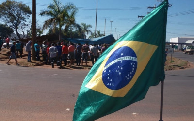 Paralisação de Caminhoneiros em Três Lagoas continua 