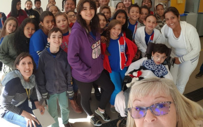 Alunos visitam e conhecem a rotina do Banco do Brasil