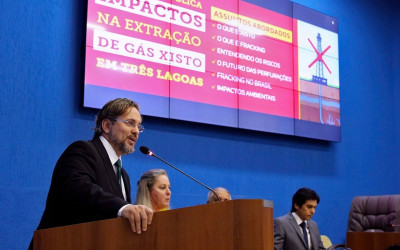 Extração do gás de xisto em Três Lagoas foi debatido em audiência pública