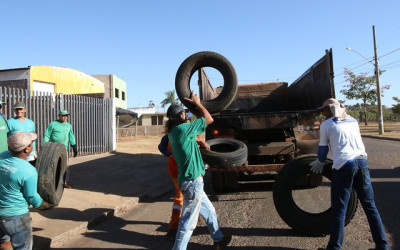 Vila Piloto, Jupiá e Set Sul recebem a Campanha “Meu Bairro Limpo”