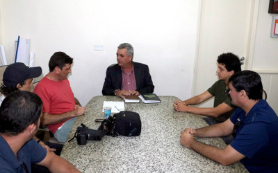 Emissários da Petrobrás conversam com Prefeito sobre investimentos ambientais