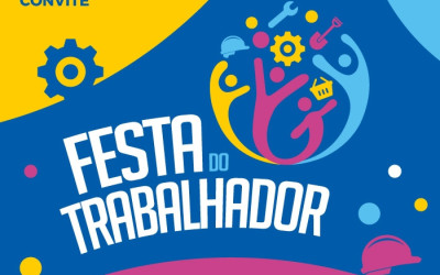 Festa do Trabalhador acontecerá nesta quarta-feira