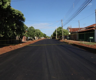 Rua Manoel Pedro de Campos está com obras avançadas