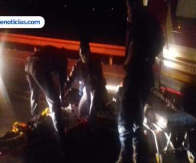 Andarilho é atropelado na ponte da usina de Ilha Solteira