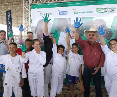 Prefeito Angelo Guerreiro participa da abertura oficial das atividades do Centro de Referência Esportiva