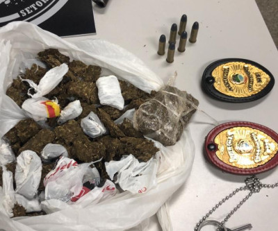 Trio preso com armas , drogas e furto de 12 mil reais em Casa de Doces em Três Lagoas 