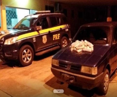 Polícia prende em Água Clara traficante com mais de 12 kg de cocaína em veículo