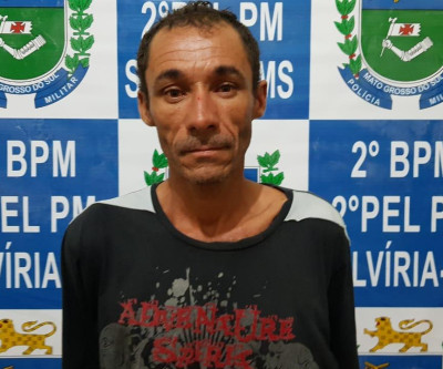 Após denúncia traficante é preso e droga apreendida em Selviría 