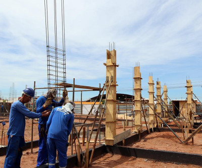 Obras do CAPS II seguem em ritmo acelerado em Três Lagoas