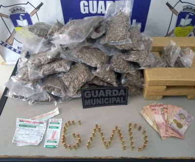 Super maconha e munições são apreendidos em Dourados