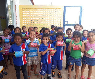 Projeto Bandinha Rítmica é iniciado nos Centros de Educação Infantil de Três Lagoas