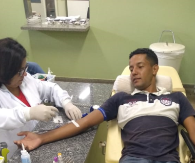 Mais de 100 pessoas participam da 3ª Campanha de Doação de Sangue