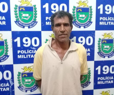 PM em patrulhamento prende “ Fazenda”, acusado de abusar de enteada de 6 anos